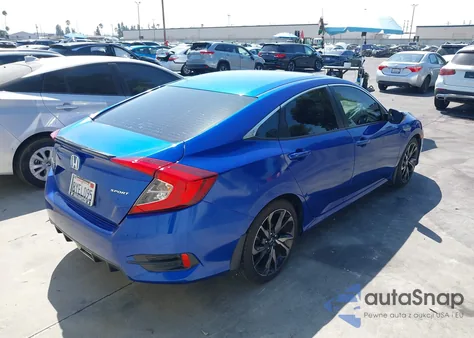 2019 Honda Civic Sport from USA, damaged, VIN 2HGFC2F83KH531042